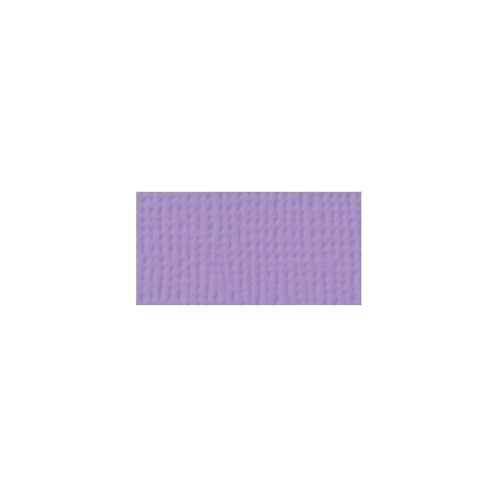 American Crafts Textured Cardstock 12 inch X12 inch  Lavender