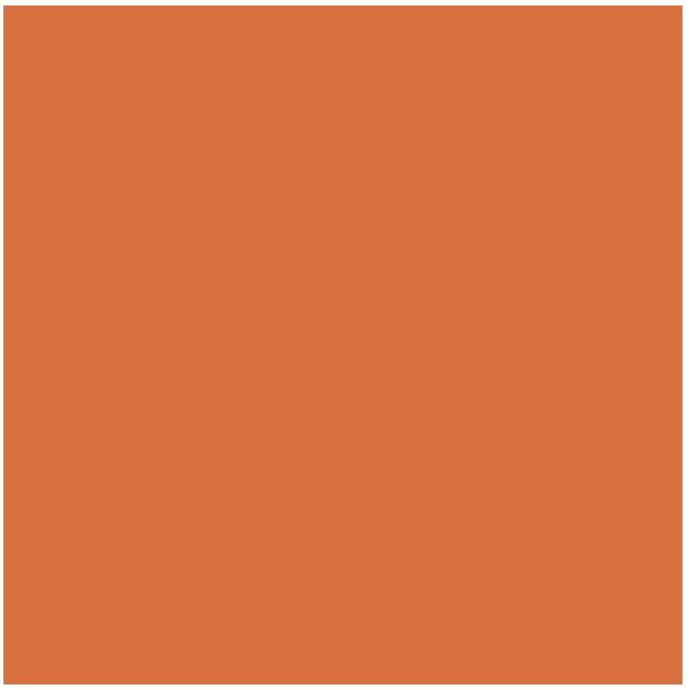 American Crafts 12Inx12in Textured Cardstock - Apricot - Single Sheet