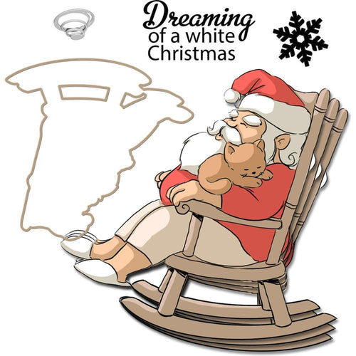 Art Impressions Mini Shakers Card Cling Rubber Stamps 4 inch X4 inch Dreaming