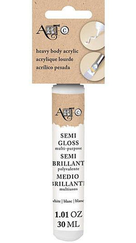 Art-C Heavy Body Gloss Acrylic Paint 30ml White