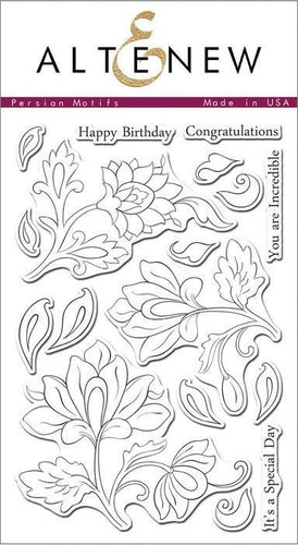 Altenew Clear Stamps - Persian Motifs