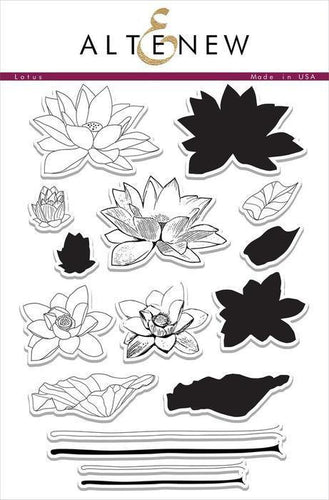 Altenew Clear Stamps - Lotus