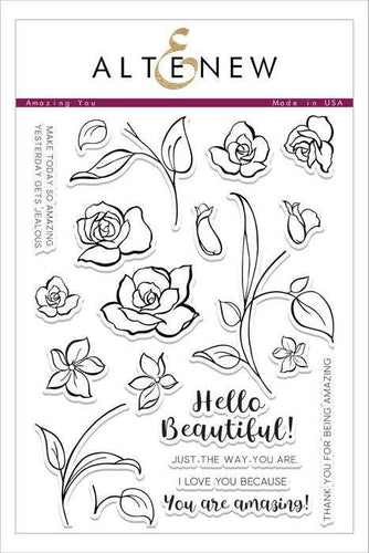 Altenew Clear Stamps - Amazing You