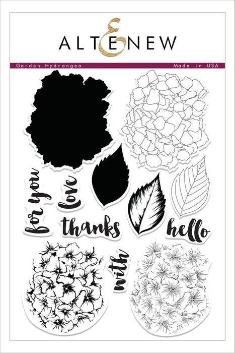 Altenew Clear Stamps - Garden Hydrangea