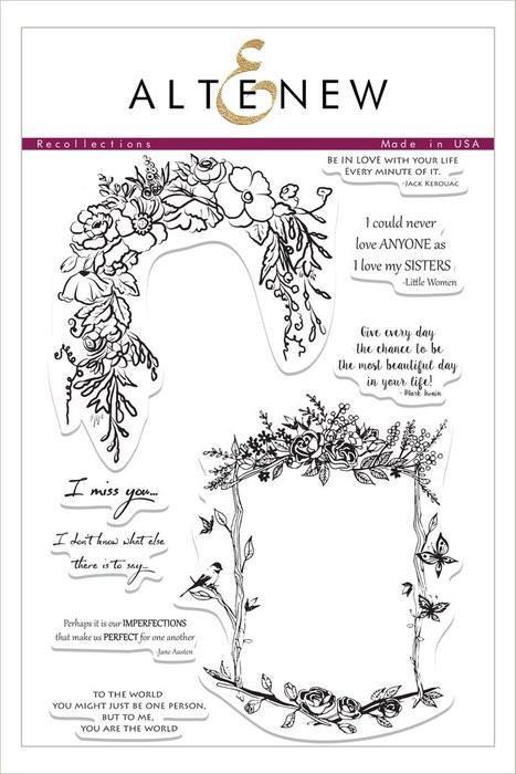 Altenew Clear Stamps - Recollections