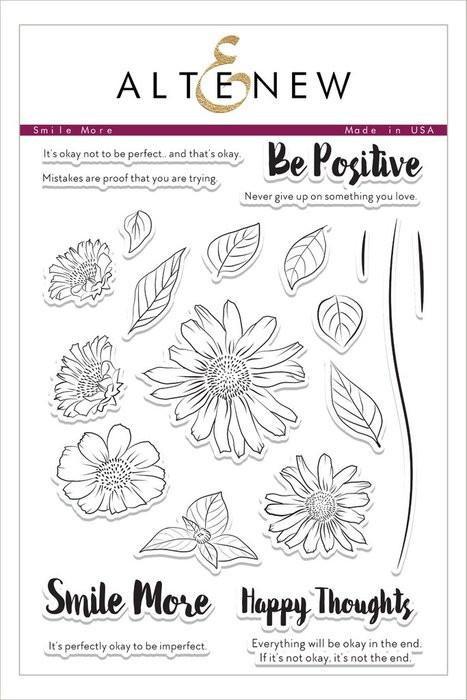 Altenew Clear Stamps - Smile More