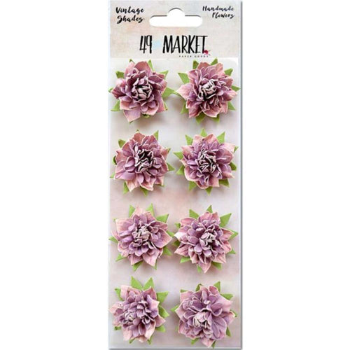 49 and Market - Vintage Shades Blossoms 1.25 inch 8 pack - Orchid