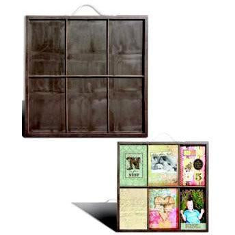 7 Gypsies -Photo Tray - 4x6 inches - Black