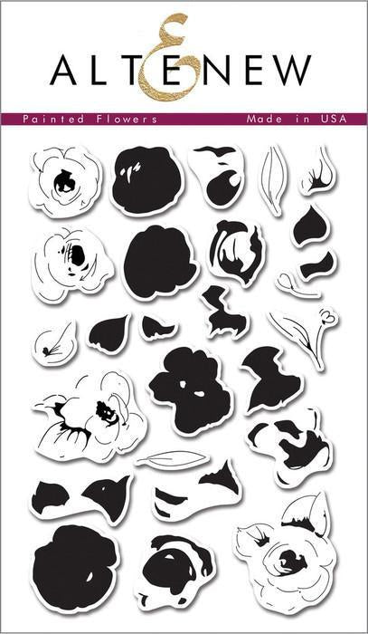 Altenew Clear Stamps - Painted Flowers
