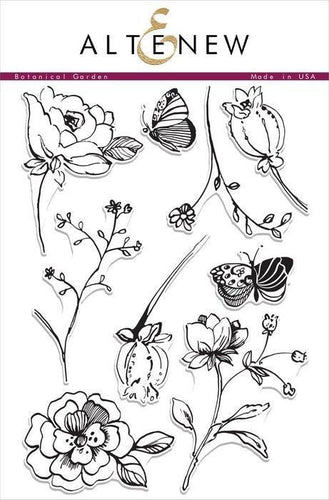 Altenew Clear Stamps - Botanical Garden