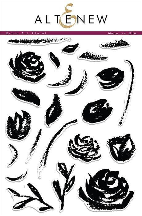 Altenew Clear Stamps - Brush Art Floral