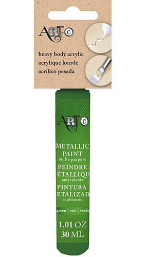 Art-C Heavy Body Acrylic Paint 30ml - Metallic Green