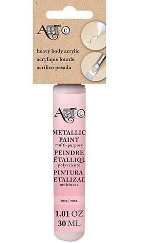 Art-C Heavy Body Acrylic Paint 30ml - Metallic Rose
