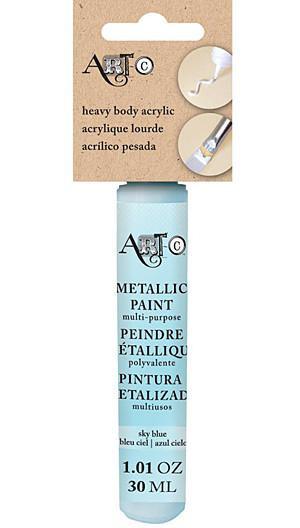 Art-C Heavy Body Acrylic Paint 30ml - Metallic Skyblue