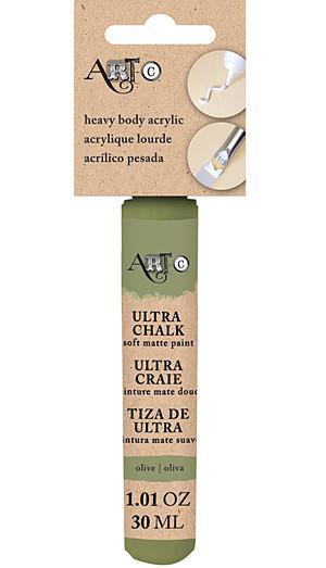 Art-C Heavy Body Ultra Chalk Acrylic Paint 30ml - Olive