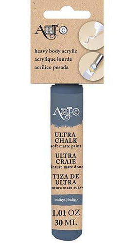 Art-C Heavy Body Ultra Chalk Acrylic Paint 30ml - Indigo