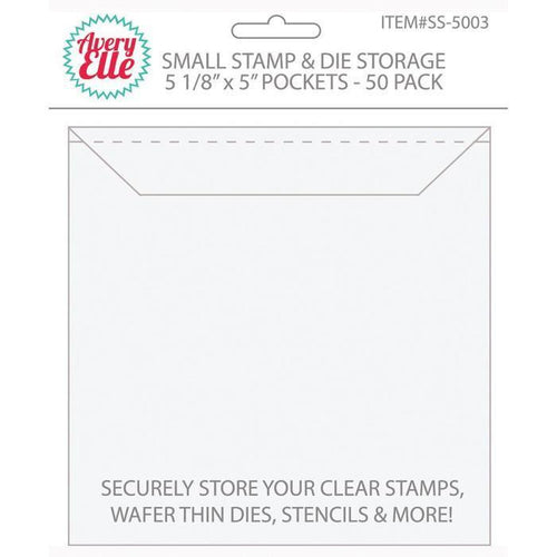 Avery Elle - Stamp & Die Storage Pockets - Small (50 pk)