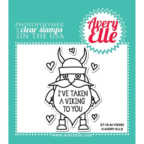 Avery Elle Clear Stamp Set 2X3 inch - Viking