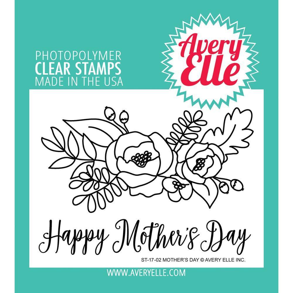 Avery Elle Clear Stamp Set 4X3 inch - Mothers Day