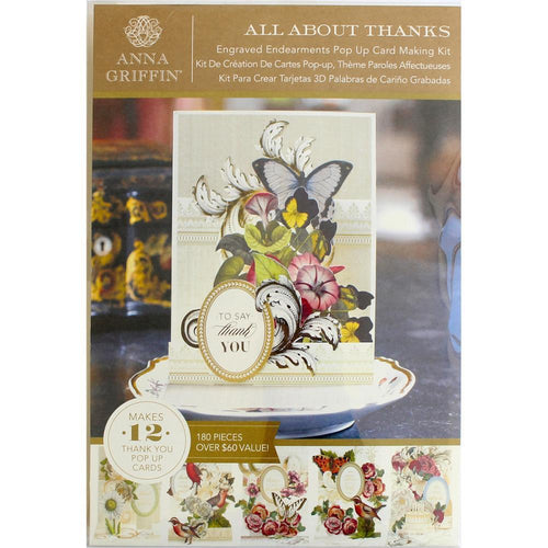 Anna Griffin Cardmaking Kits - Makes 12 cards - Engraved Endearments