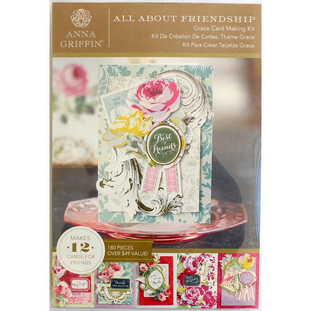 Anna Griffin Cardmaking Kits - Makes 12 cards - Grace
