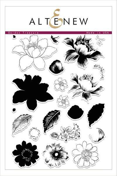 Altenew Clear Stamp Set - Garden Treasure