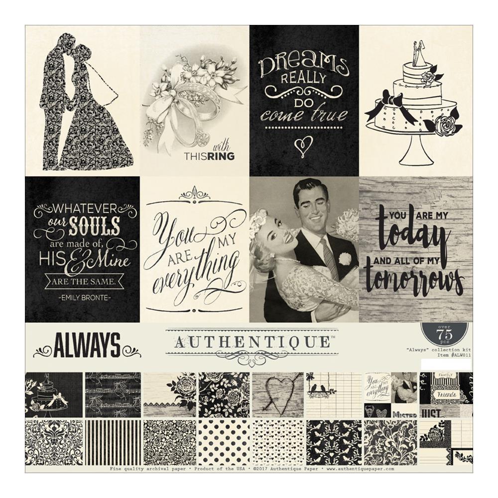 Authentique Collection Kit 12 X12 inch - Always