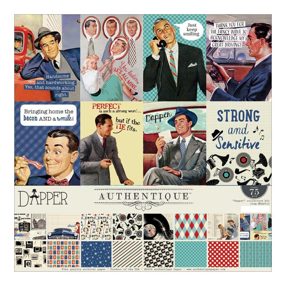 Authentique Collection Kit 12X12 Dapper