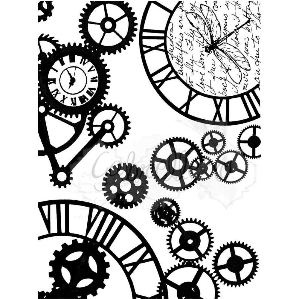 49 & Market Clear Stamps 3X4 Steam Punk Stylin