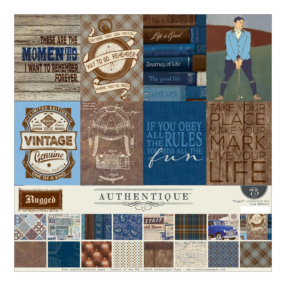 Authentique Collection Kit 12X12 Rugged