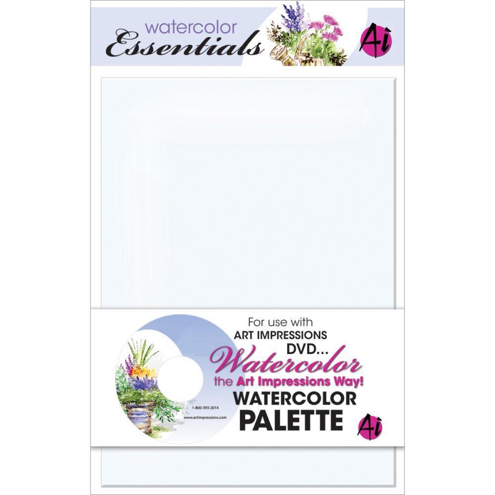 Art Impressions Watercolor Palette 5.75 inch X7.75 inch